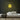 Drum Neon Sign — Yellow neon (room)