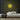 Pentagram Neon Sign — Yellow neon (room)