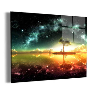 Space Ocean Wall Art