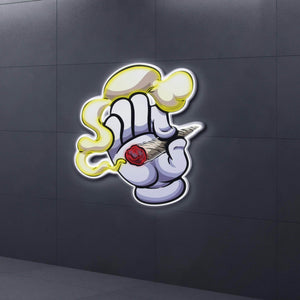 Smoking Hand