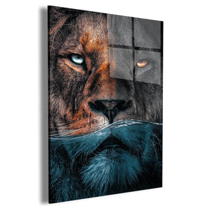 Underwater Lion Wall Art