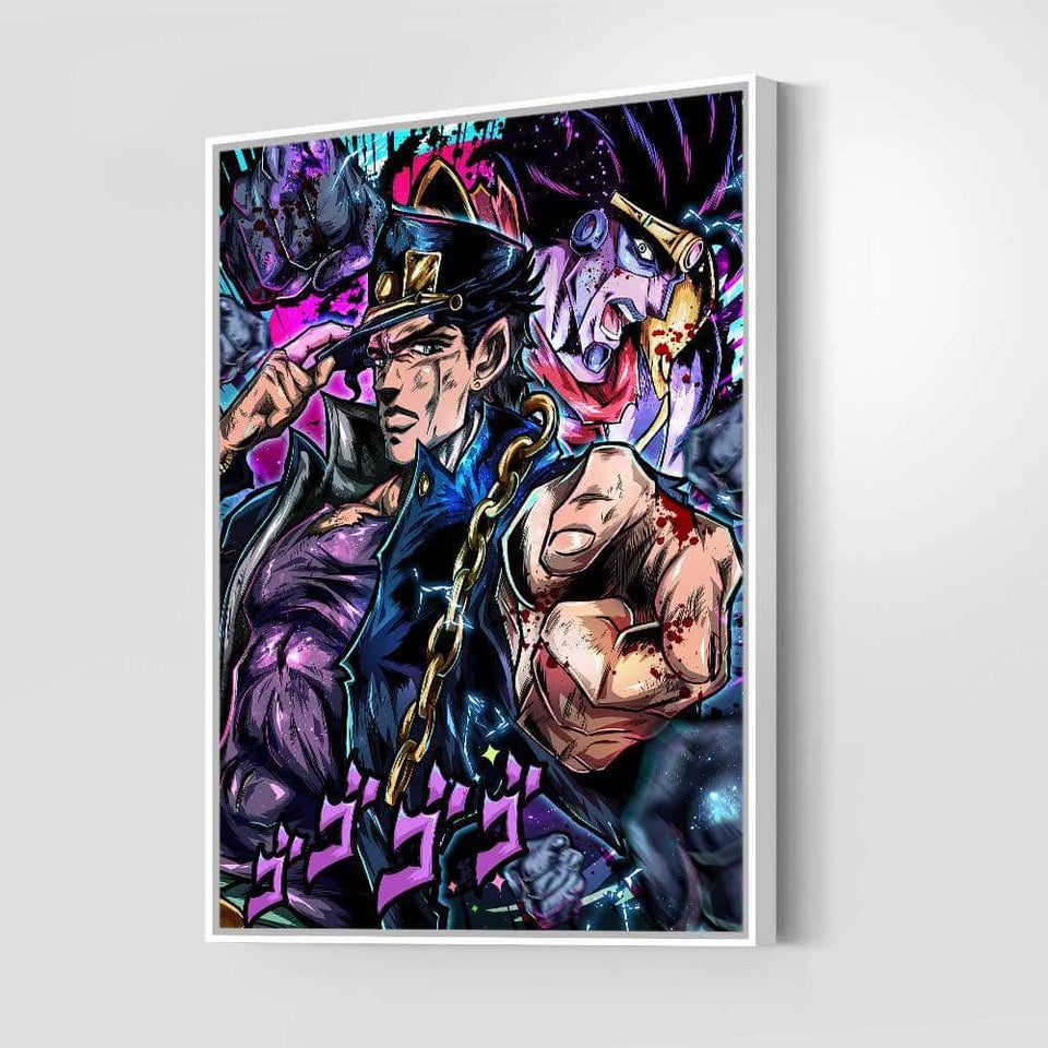 Jotaro Jostar Wall Art – Canvas Freaks