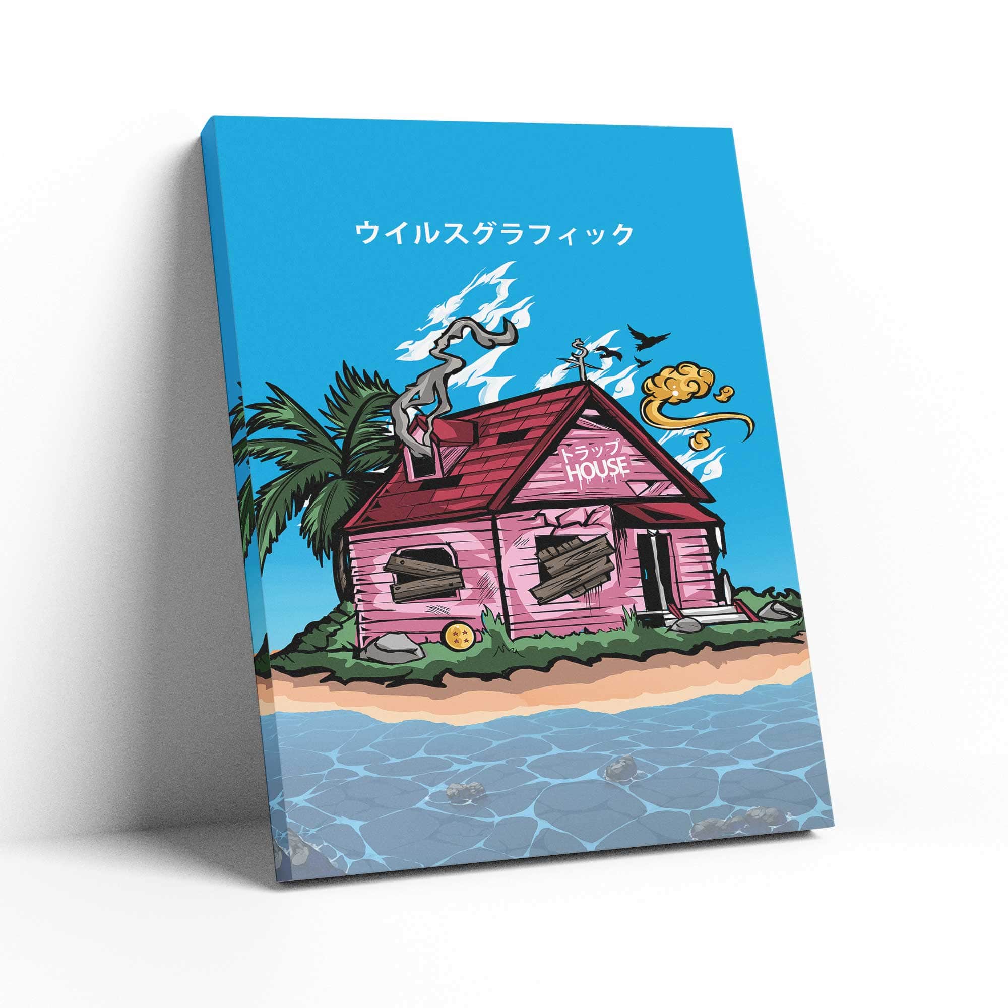 Trap House Wall Art Canvas Freaks