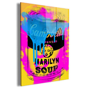 Marilyn Soup Wall Art