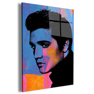 Elvis Bright Colors Wall Art