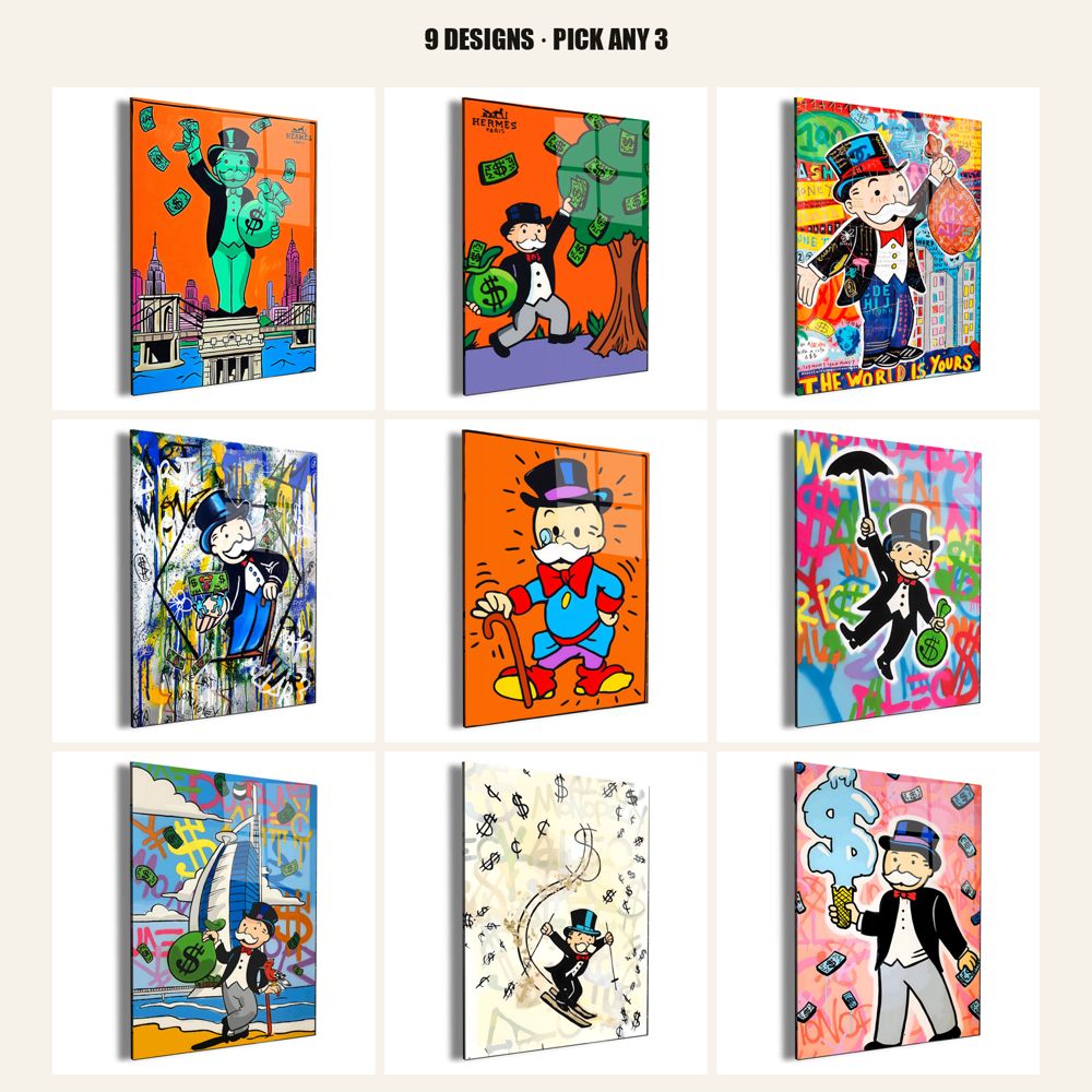 Art & Money 3-piece set
