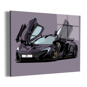 McLaren P1 Wall Art