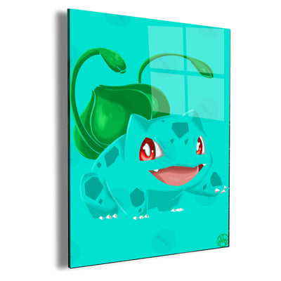 Bulbasaur by Artist Dayandnite Wall Art — Acrylic glass