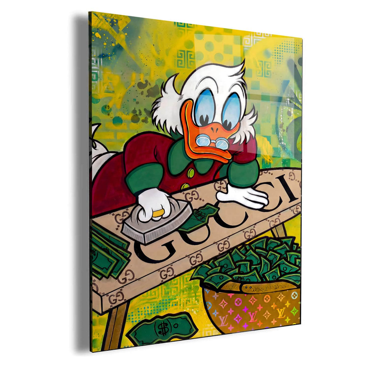 Money Laundering Wall Art — Acrylic glass