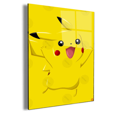 Pikachu by Artist Dayandnite Wall Art — Acrylic glass