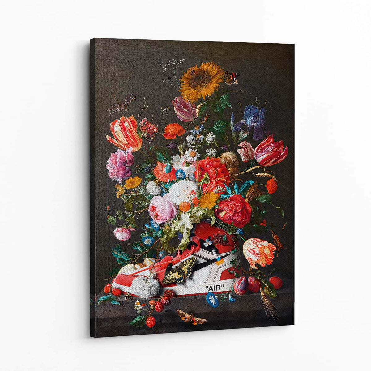 Air & Petals Wall Art — Canvas
