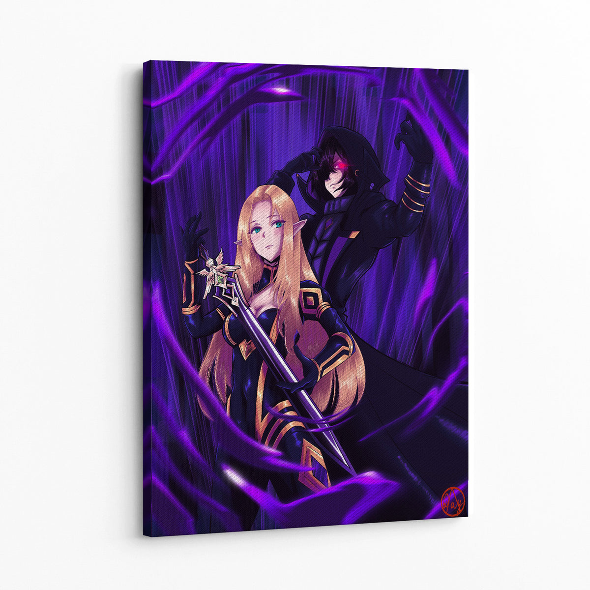 Alpha and Shadow Wall Art — Canvas