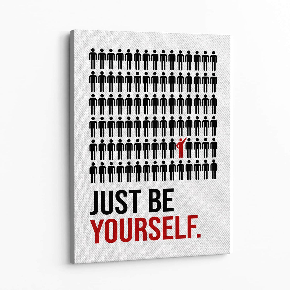 Be Yourself Wall Art — Canvas