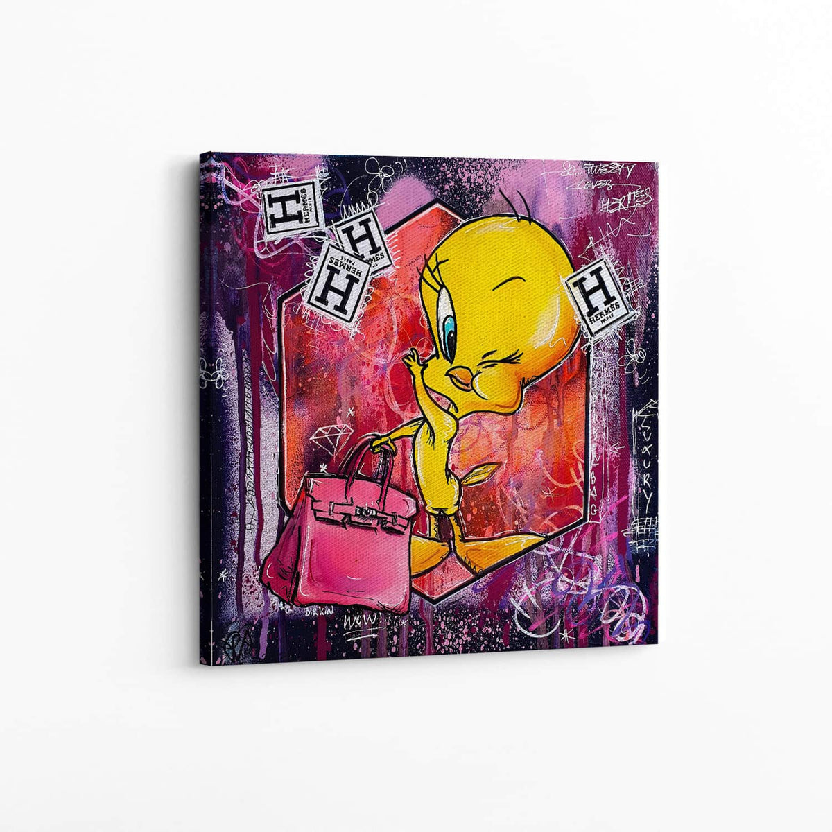 Birkin Baby Wall Art — Canvas