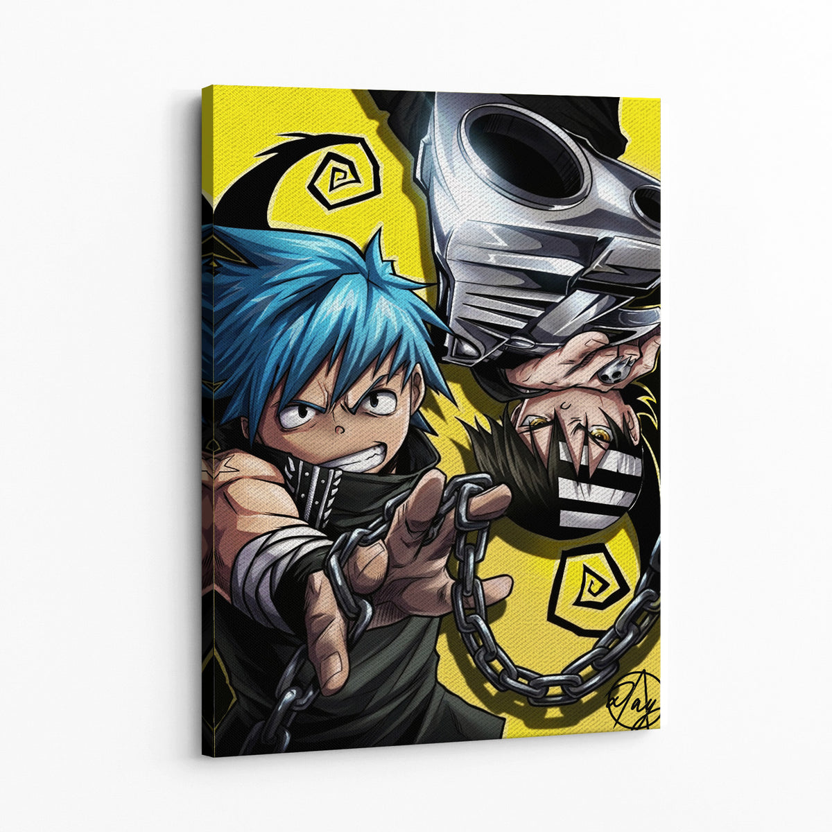 Black Star Wall Art — Canvas