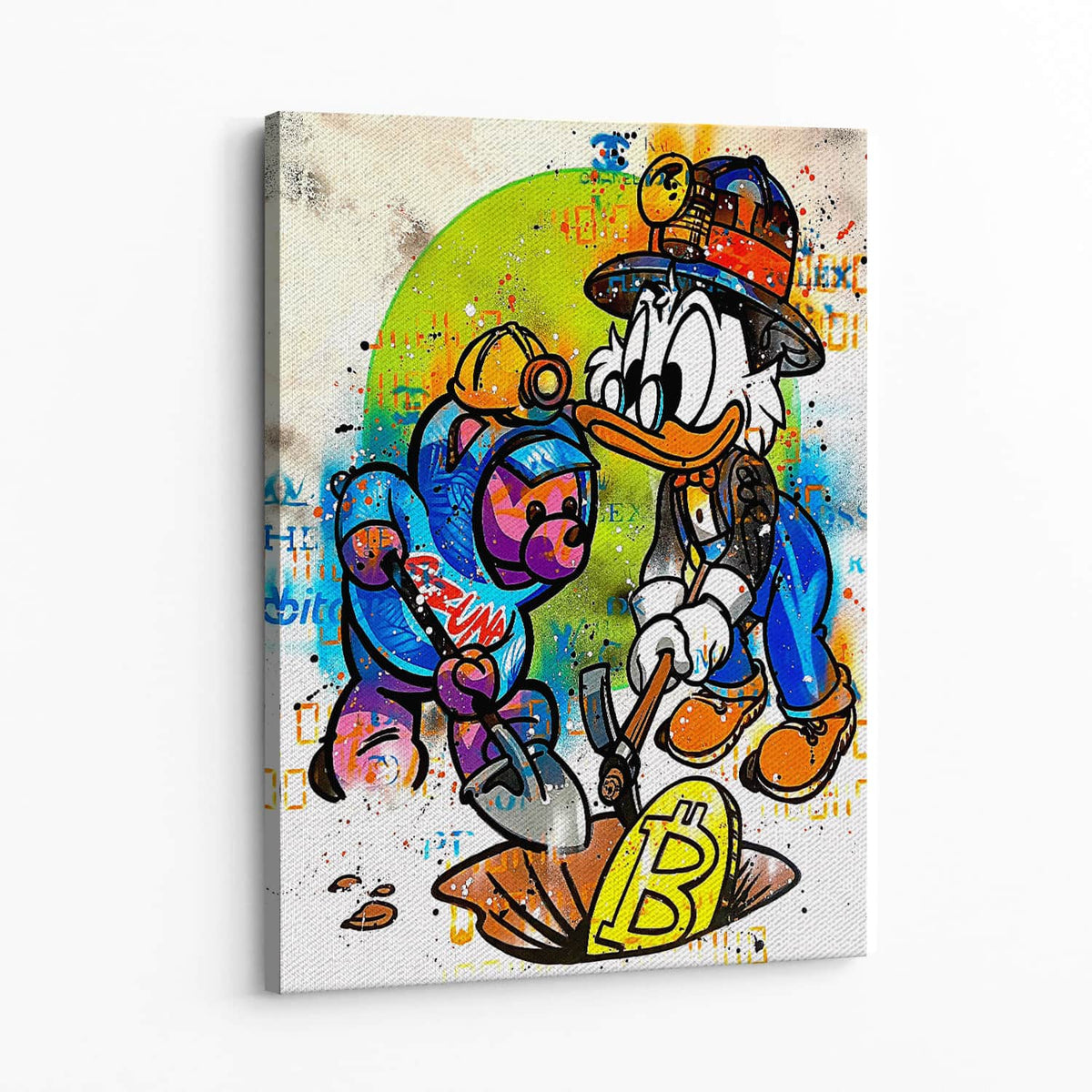 Crypto Miners Wall Art — Canvas
