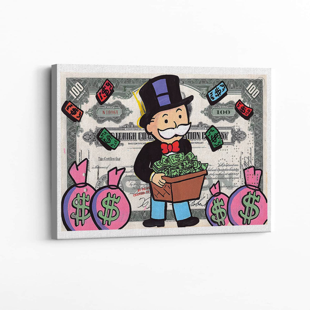 Dividends Wall Art — Canvas