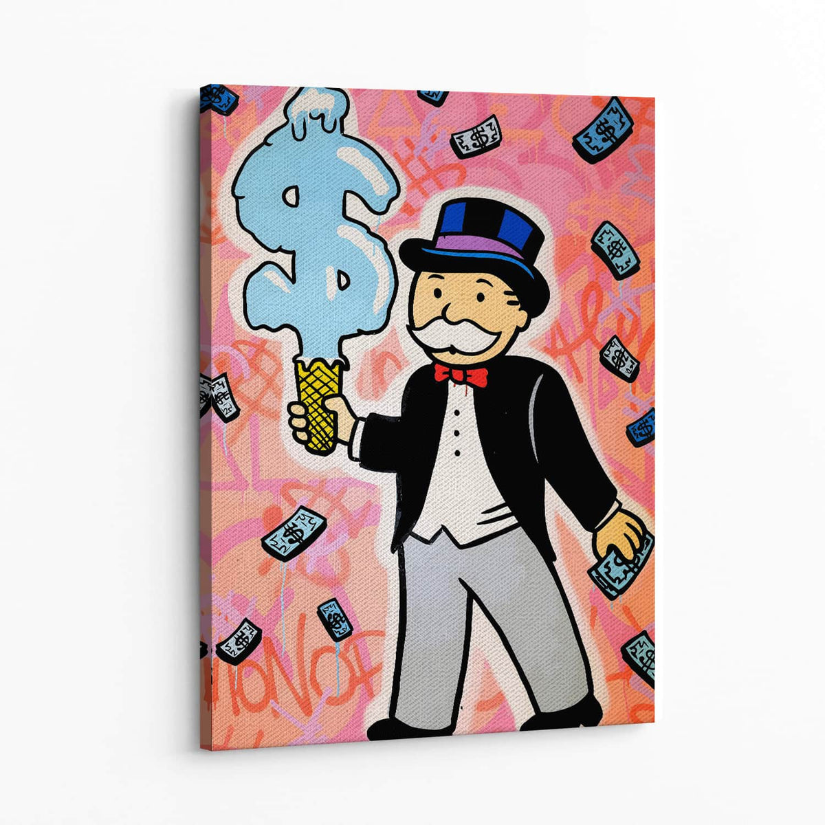 Dollar Cone Wall Art — Canvas