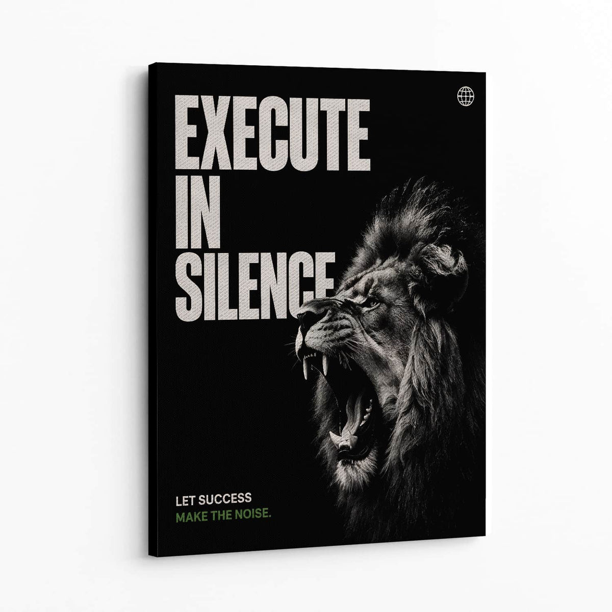 Execute in Silence Wall Art — Canvas