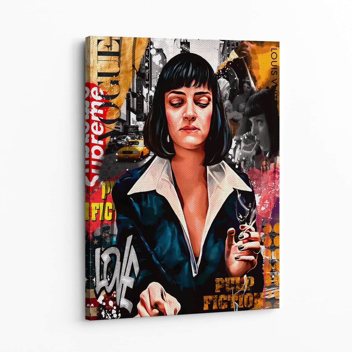 Femme Noir Wall Art — Canvas