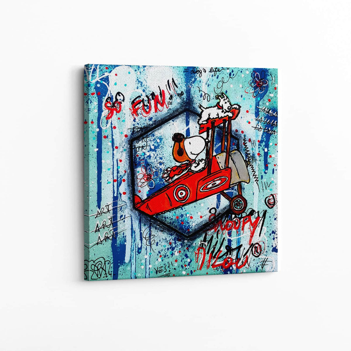 Flying Ace Wall Art — Canvas
