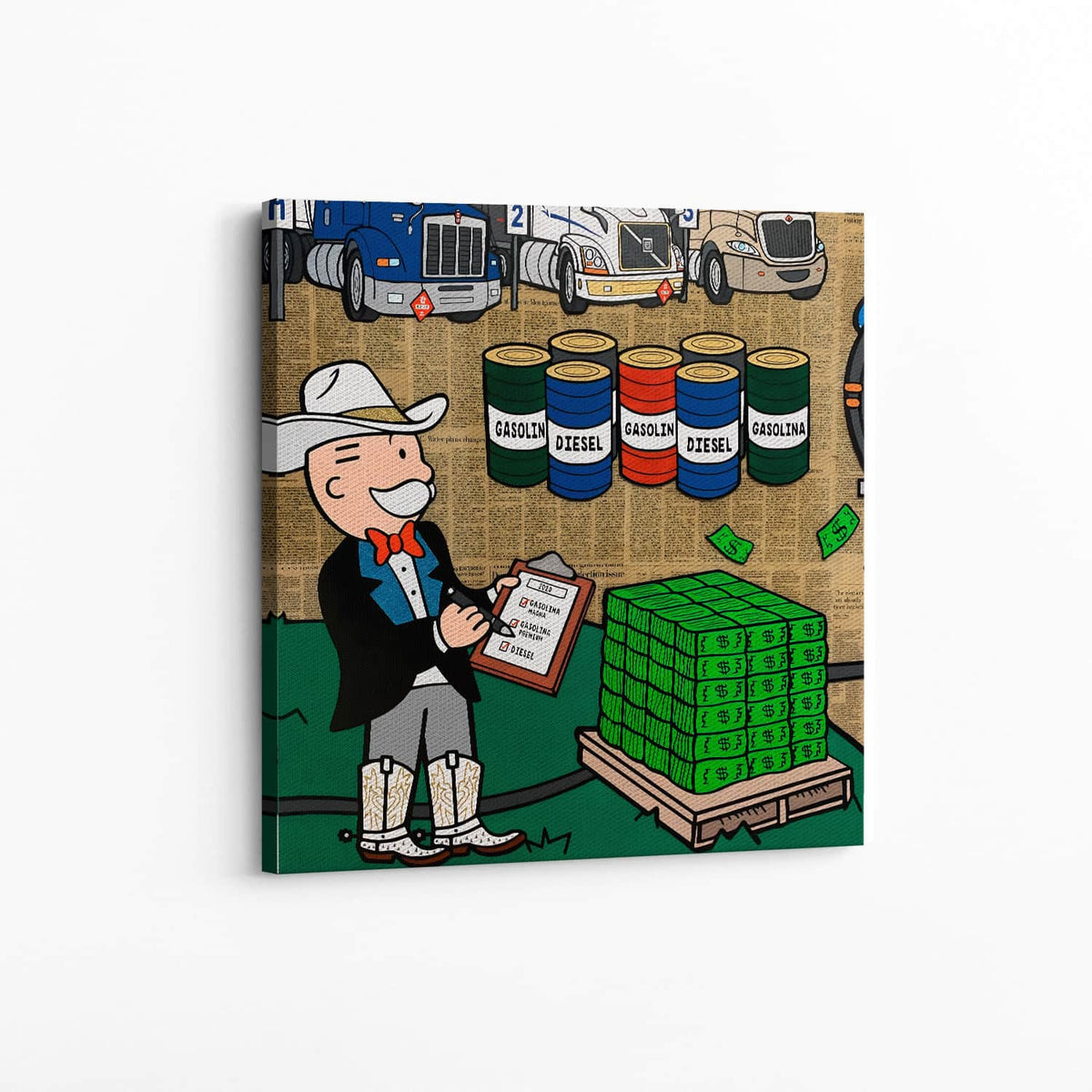 Fuel Baron Wall Art — Canvas