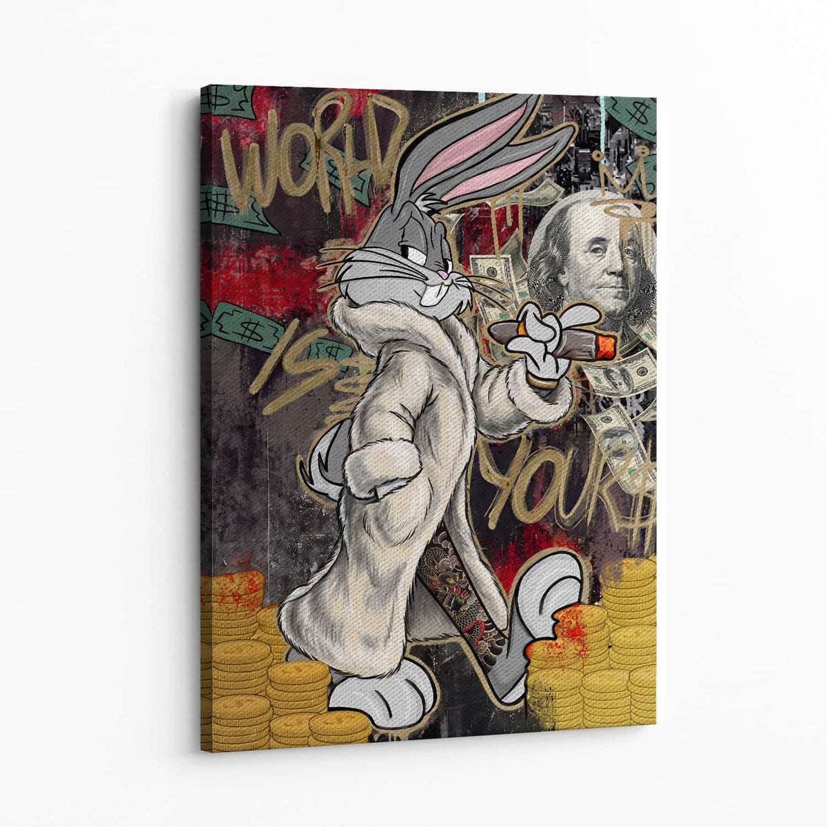 Fur & Fortune Wall Art — Canvas