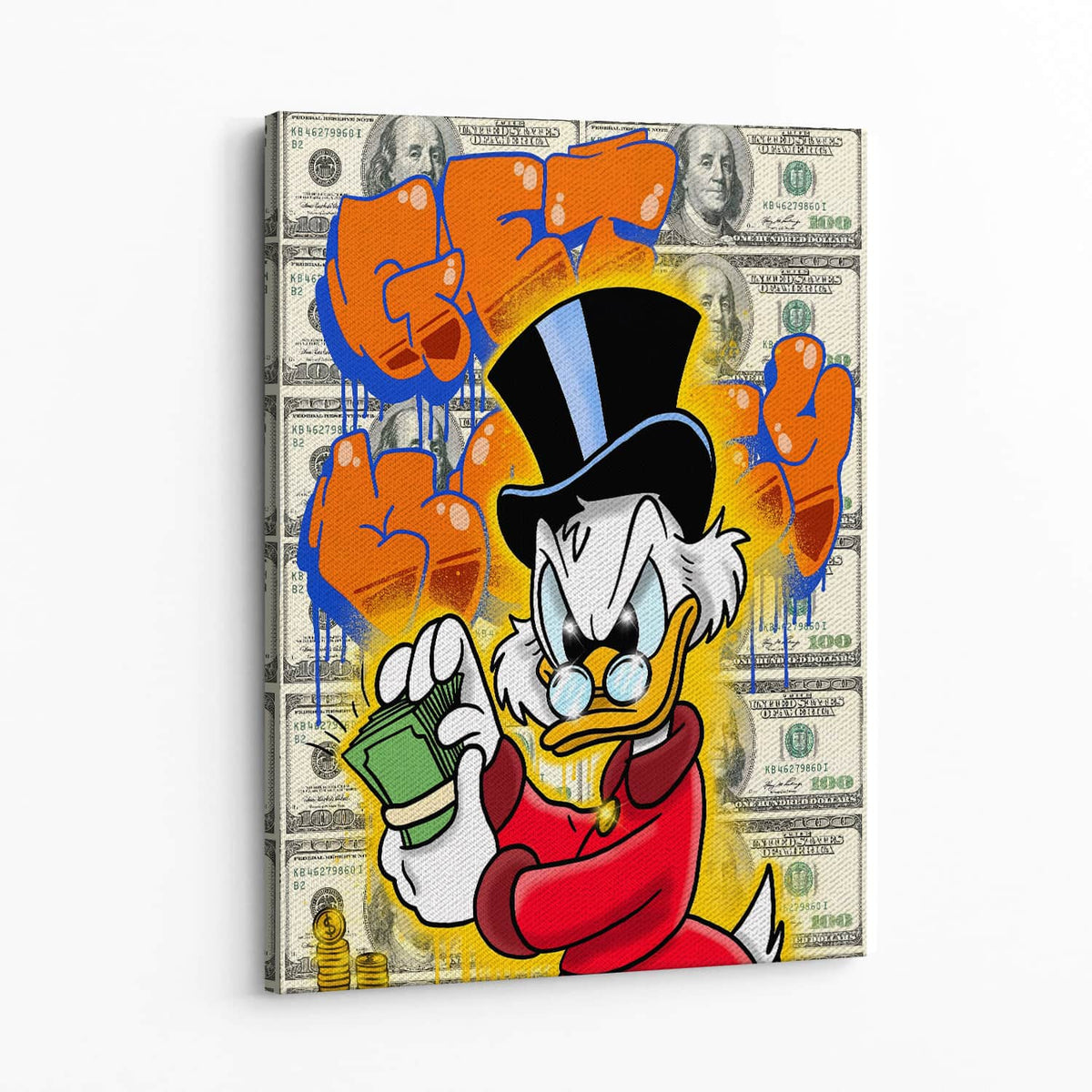 Get Money Wall Art — Canvas