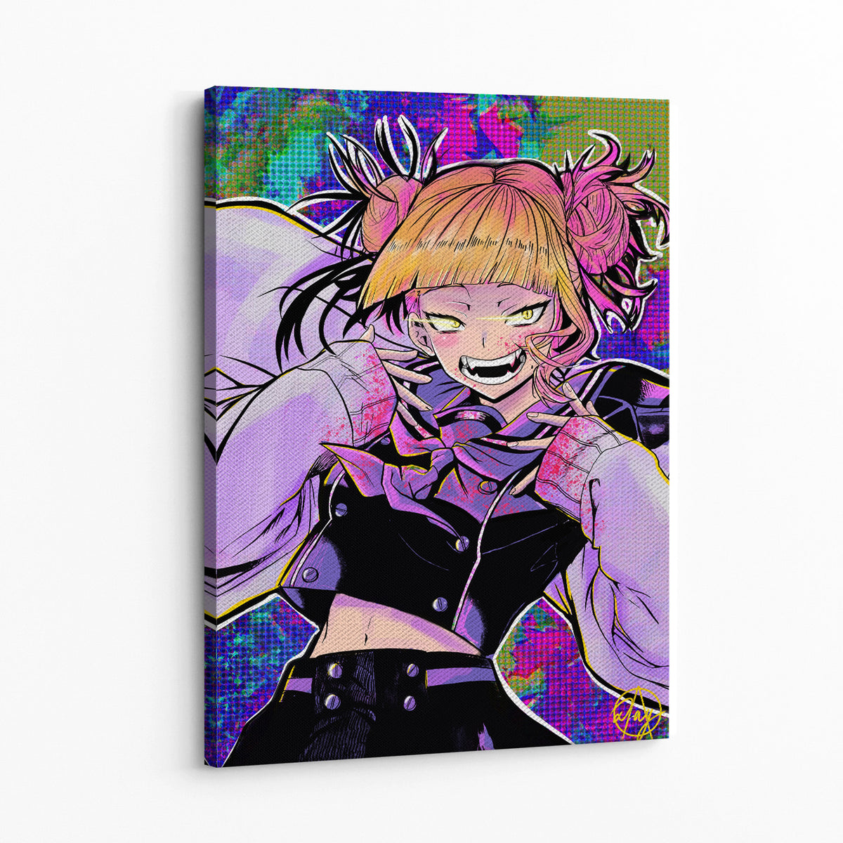 Himiko Toga Frenzy Wall Art — Canvas