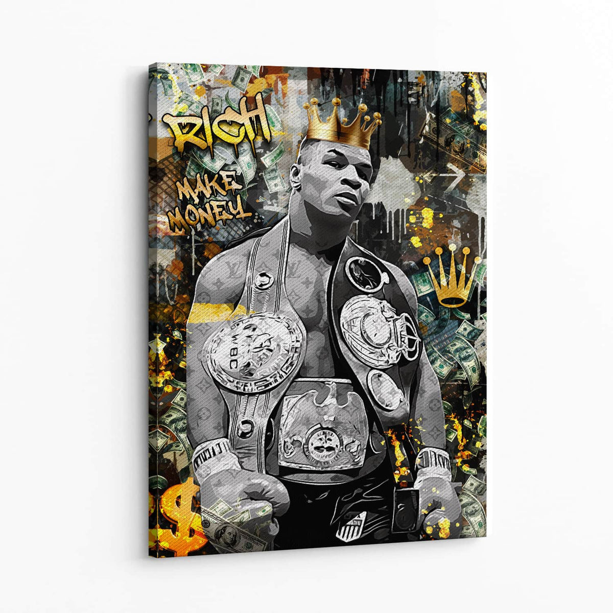 Knockout King Wall Art — Canvas