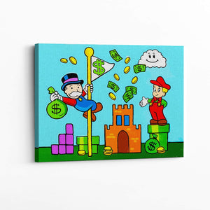 Level Complete Wall Art — Canvas