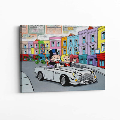 License to Spend Wall Art — Canvas