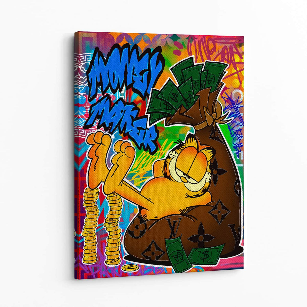 Money Maker Wall Art — Canvas