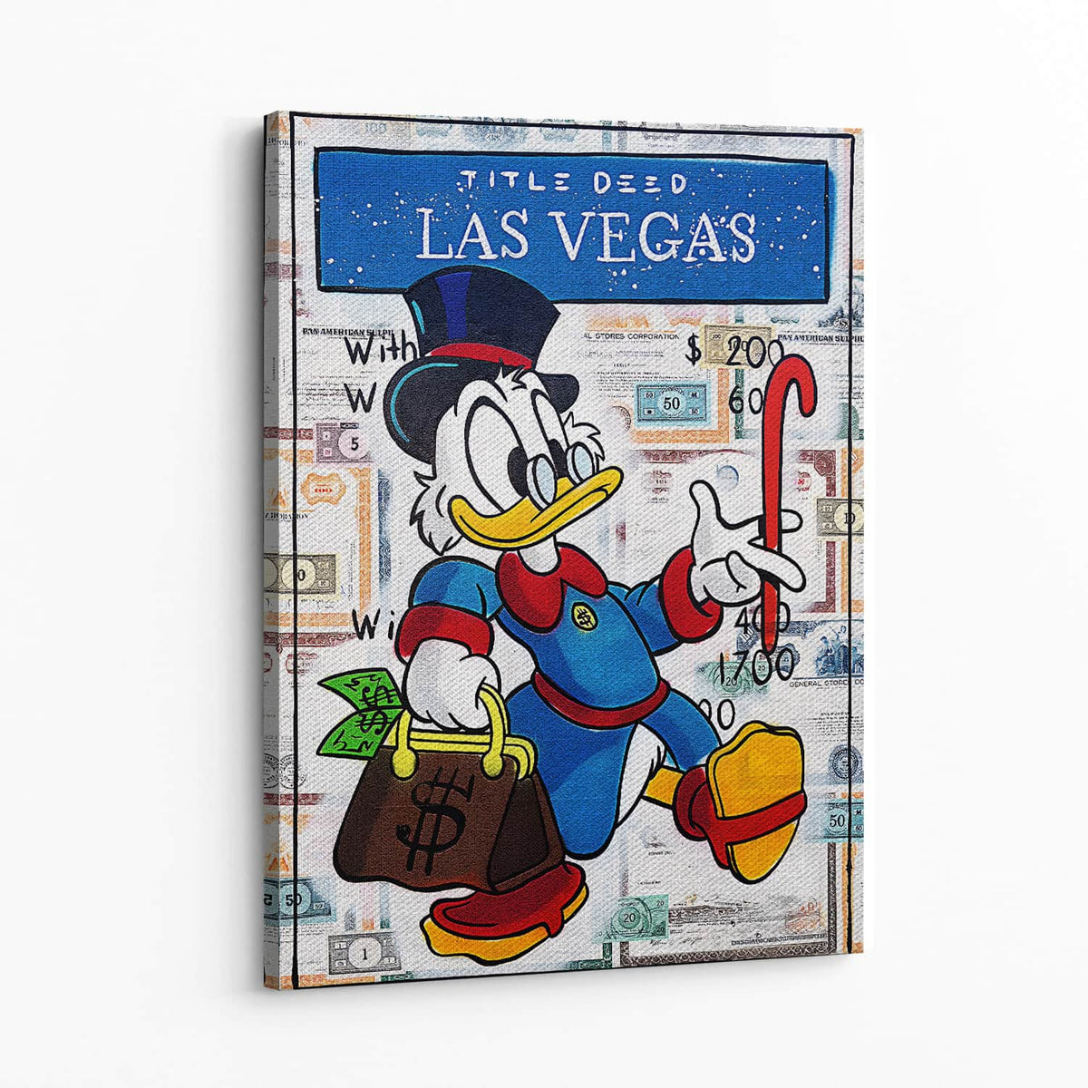 Own the Strip Wall Art — Canvas