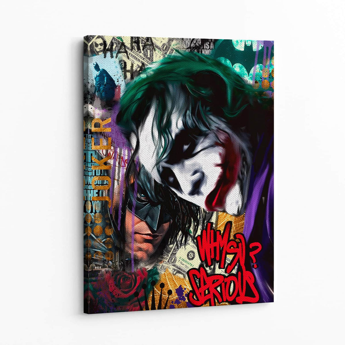 Painted Smile Wall Art — Canvas