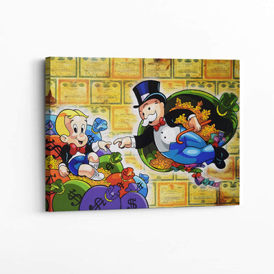 Passing the Fortune Wall Art — Canvas