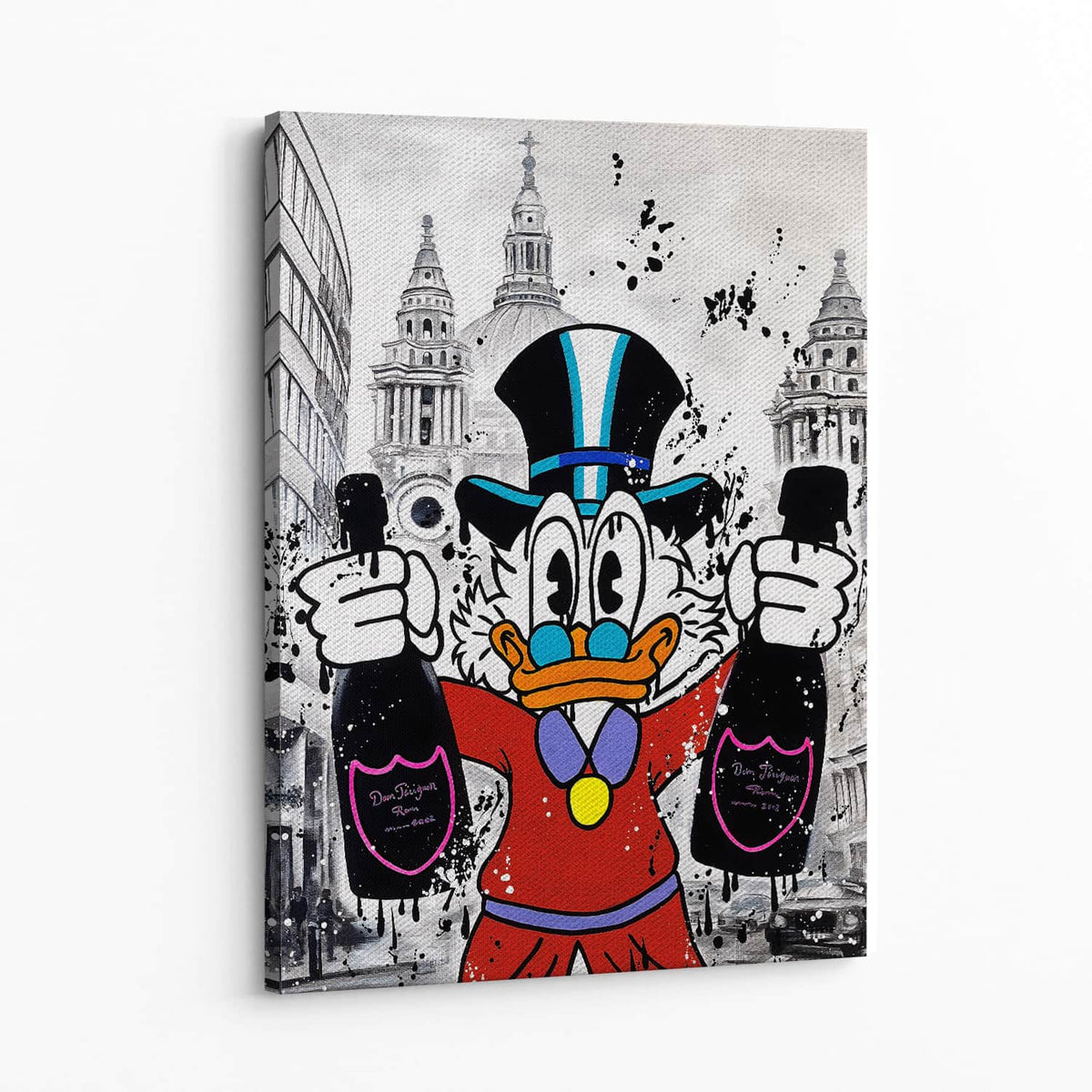 Pop Bottles Wall Art — Canvas