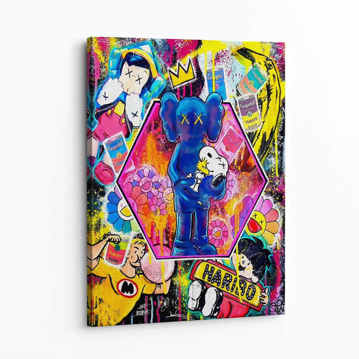 Pop Culture Soup Wall Art — Canvas