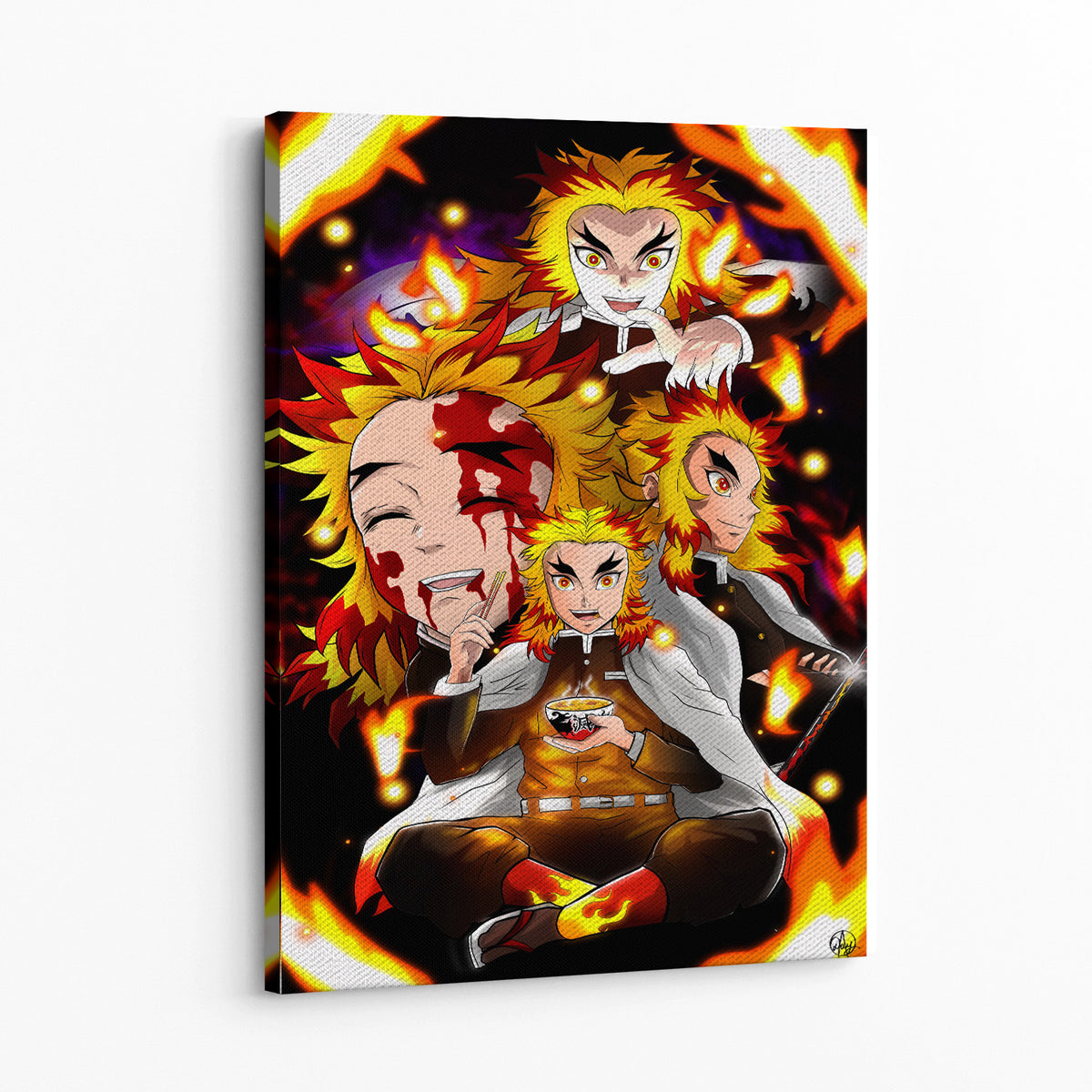 Rengoku Wall Art — Canvas