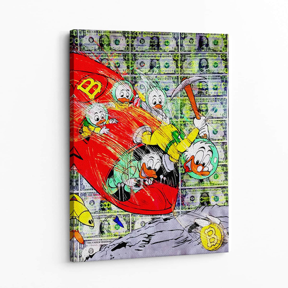 Rocket Riders Wall Art — Canvas
