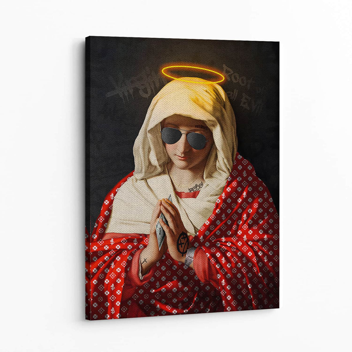 Root of All Evil Wall Art — Canvas