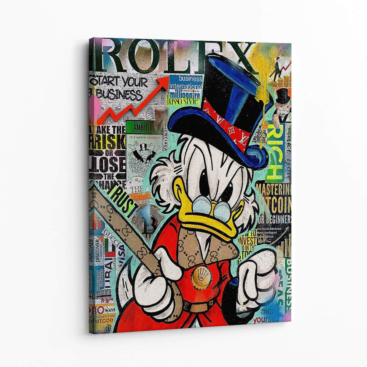 Start Your Business Wall Art — Canvas