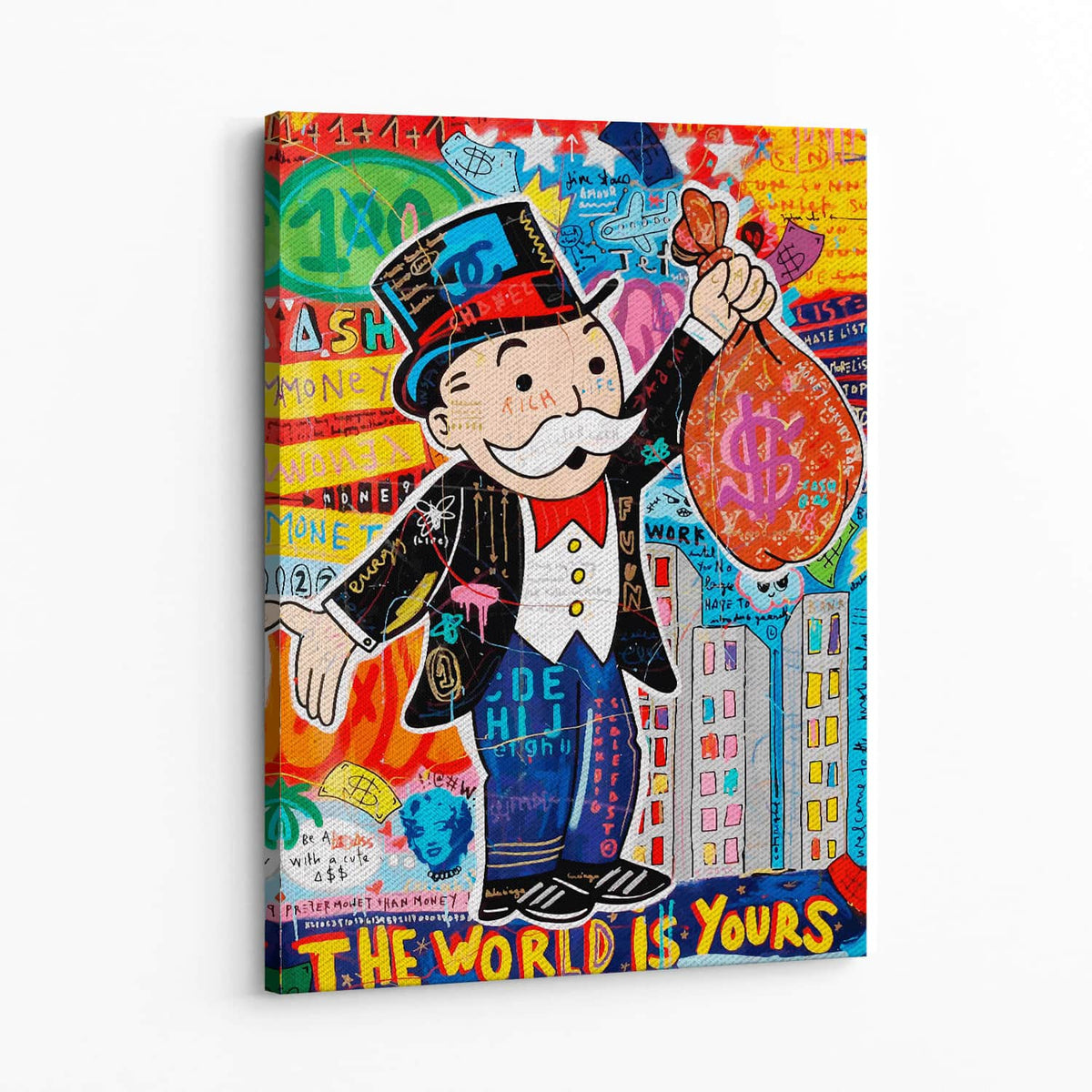 Street King Wall Art — Canvas
