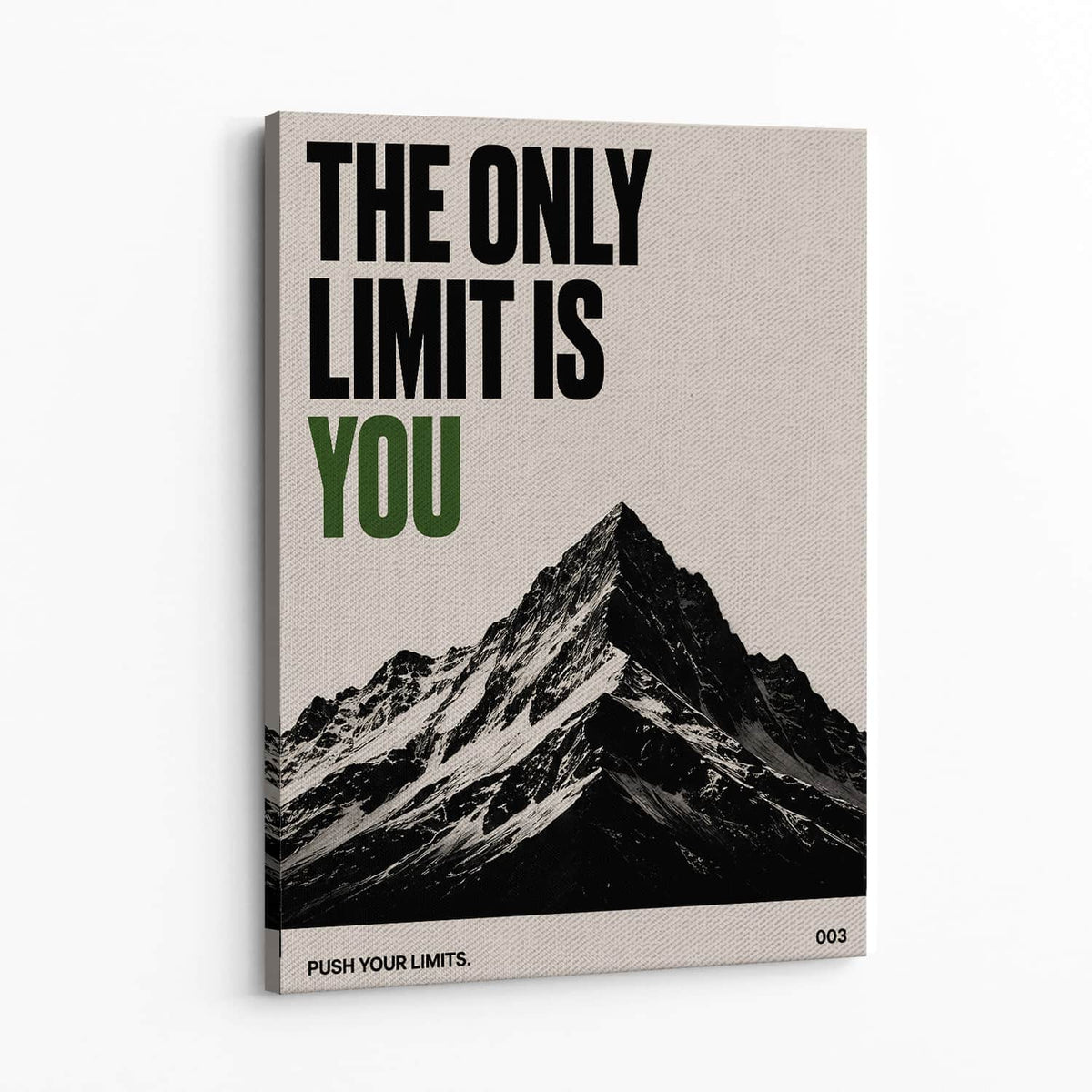 The Only Limit Is You Wall Art — Canvas