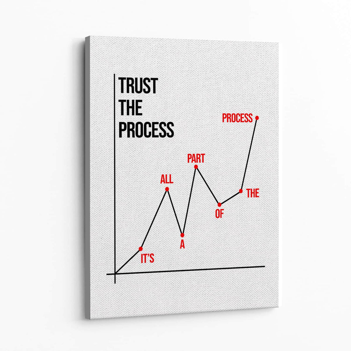 Trust the Process Wall Art — Canvas