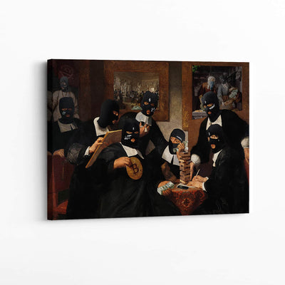 The Board Meeting Wall Art — Canvas