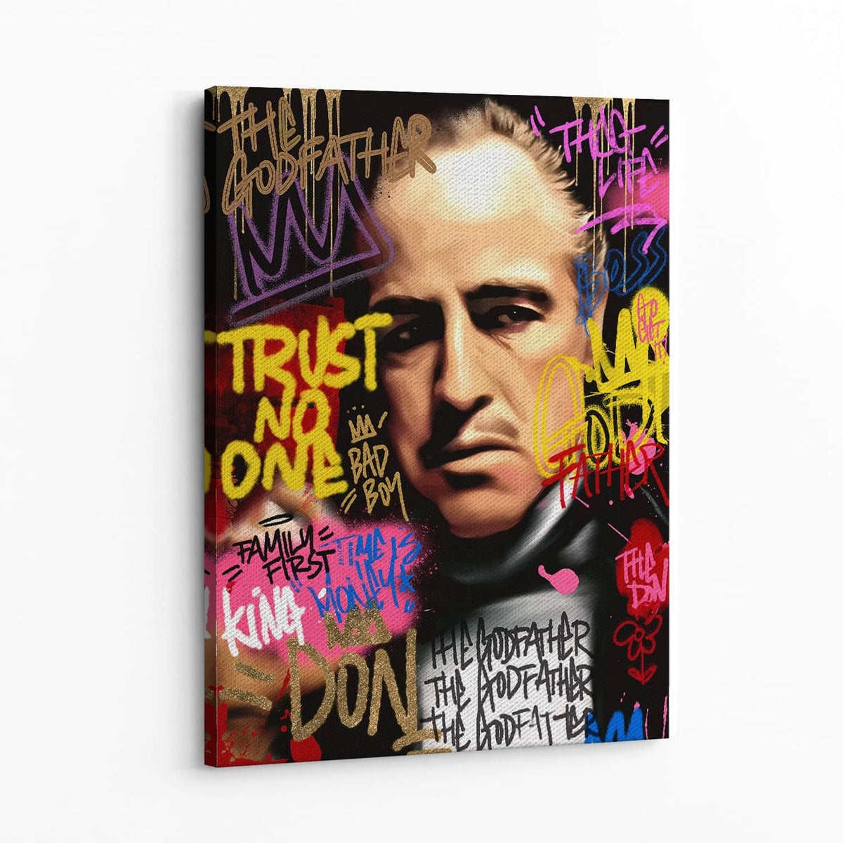 Trust No One Wall Art — Canvas