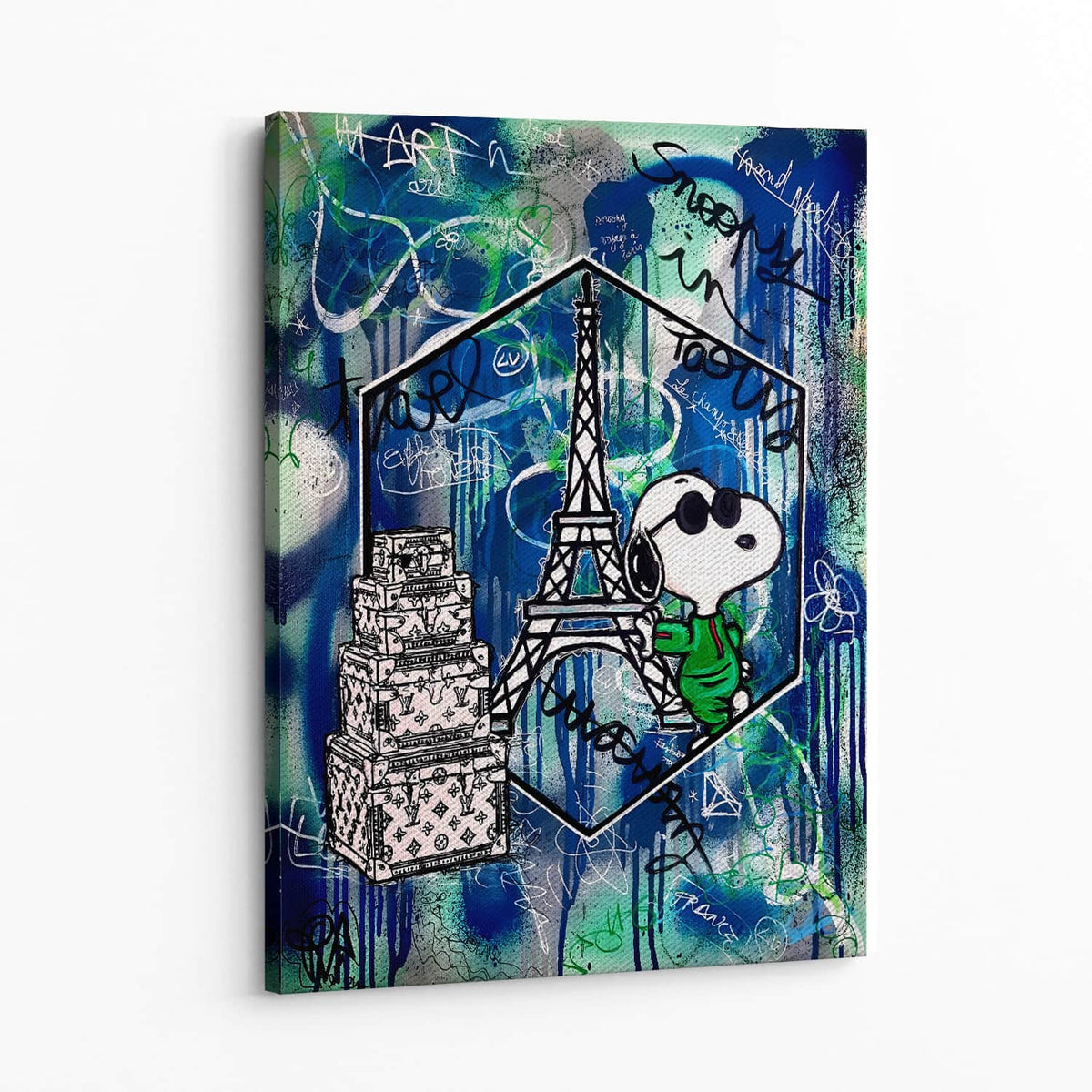 Voyage to Paris Wall Art — Canvas
