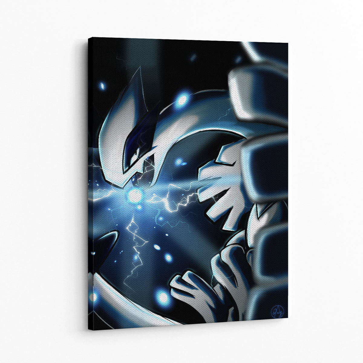 Zekrom by Artist Dayandnite Wall Art — Canvas