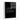 Courage Black Wall Art — Framed acrylic — white